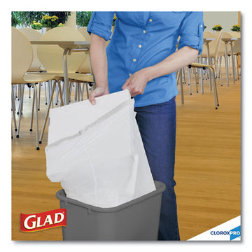 Glad® Tall Kitchen Drawstring Trash Bags, 13 Gal, 0.72 Mil, 24" X 27.38", Gray, 100-box freeshipping - TVN Wholesale